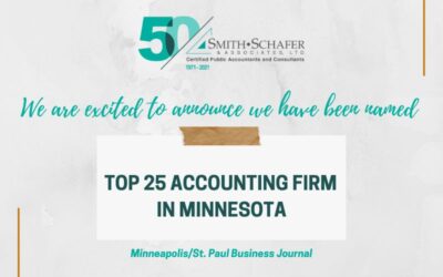 Smith Schafer Named Top accounting firm in Minnesota