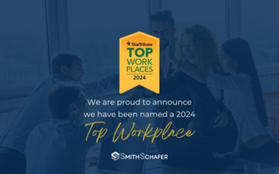 Exciting News: smith Schafer Has Been Named a 2024 Star Tribune Top Workplace!