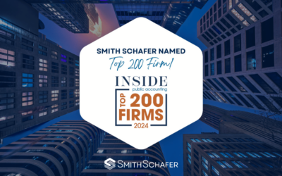 Smith Schafer Named to INSIDE Public Accounting’s Top 200 Firms for 2024